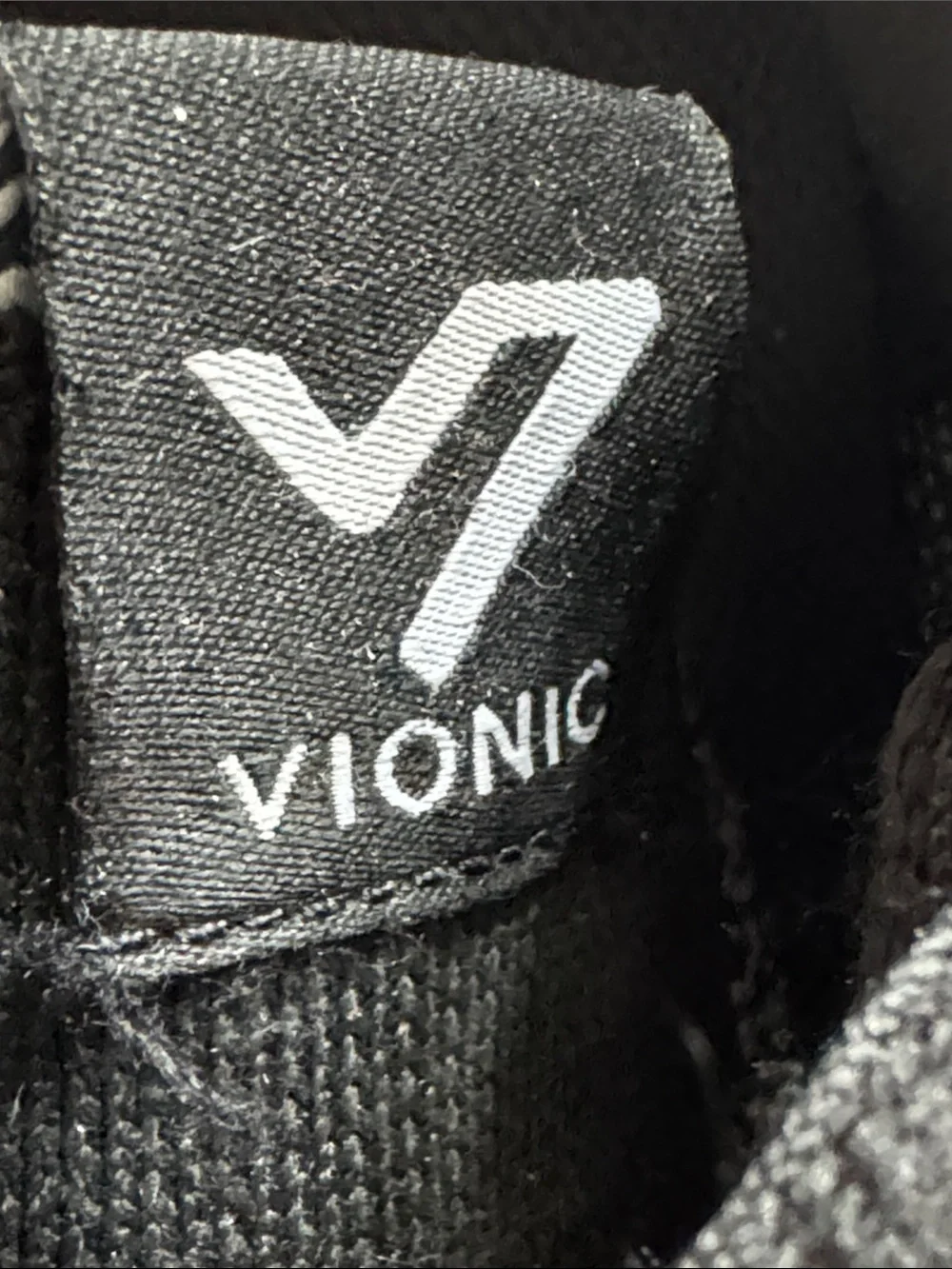 Vionic Black and White Women's Athletic Knit Sneakers